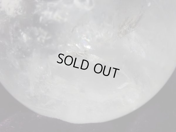 画像9: 超レア品　両剣クォーツインクォーツwithレインボー水晶丸玉　46ｍｍ　ヒマラヤの夕日　特価