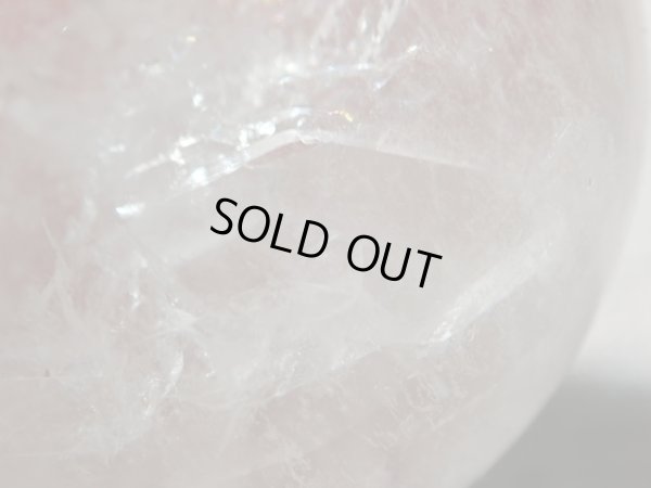 画像10: 超レア品　両剣クォーツインクォーツwithレインボー水晶丸玉　46ｍｍ　ヒマラヤの夕日　特価