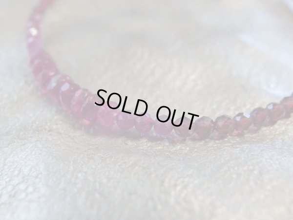 画像8: ルビー　トルマリン　ガーネットの特製　紅のブレス　