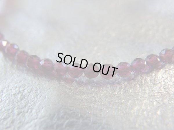 画像9: ルビー　トルマリン　ガーネットの特製　紅のブレス　