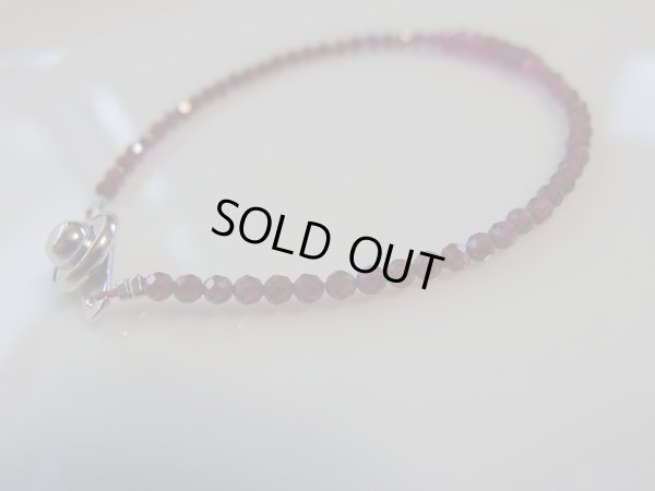 画像7: ルビー　トルマリン　ガーネットの特製　紅のブレス　