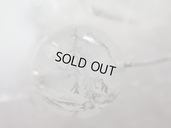 画像16: デンドライトインクォーツとポスト＆アジャスター付きSVチェーンのネックレス　