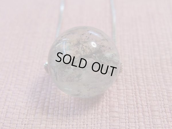 画像4: デンドライトインクォーツとポスト＆アジャスター付きSVチェーンのネックレス　