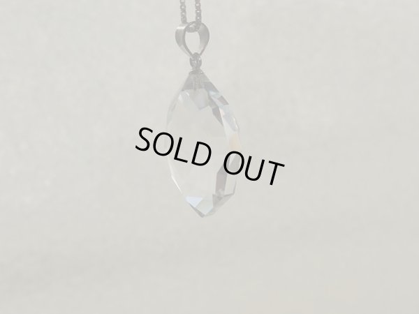 画像6: あ〜美しきPremium　カット水晶の雫　ポスト＆アジャスター搭載型SV[チェーン　ネックレス　