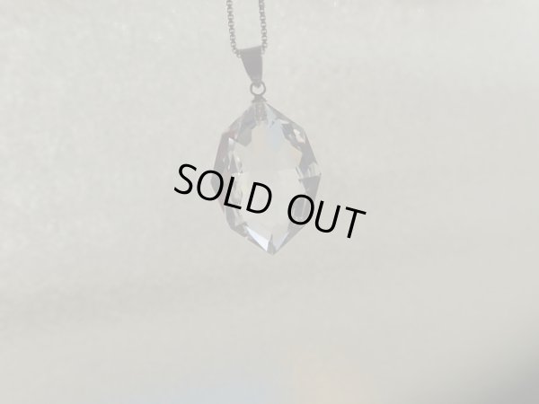 画像4: あ〜美しきPremium　カット水晶の雫　ポスト＆アジャスター搭載型SV[チェーン　ネックレス　