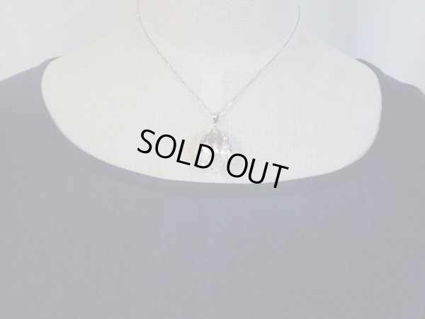 画像9: あ〜美しきPremium　カット水晶の雫　ポスト＆アジャスター搭載型SV[チェーン　ネックレス　