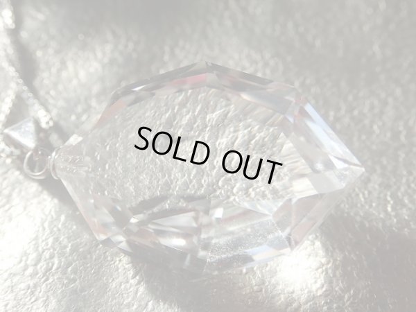 画像12: あ〜美しきPremium　カット水晶の雫　ポスト＆アジャスター搭載型SV[チェーン　ネックレス　