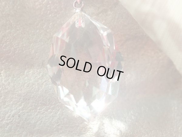 画像13: あ〜美しきPremium　カット水晶の雫　ポスト＆アジャスター搭載型SV[チェーン　ネックレス　