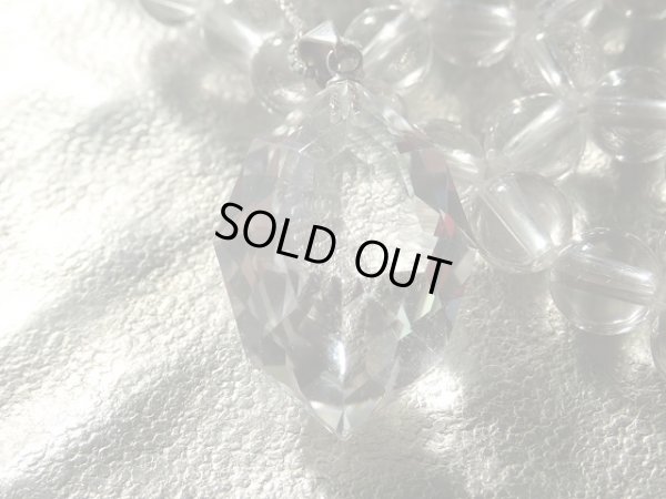 画像17: あ〜美しきPremium　カット水晶の雫　ポスト＆アジャスター搭載型SV[チェーン　ネックレス　