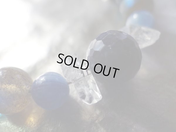 画像13: SPIRITUAL ZONE  藍石とヒマラヤ産水晶のブレス　