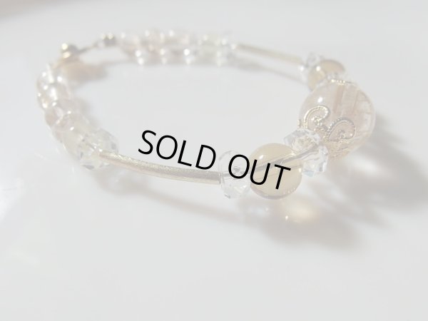 画像8: ルチルクォーツ＆シトリン＆ヘリオドールブレスレット　２月１６日までの特価となります