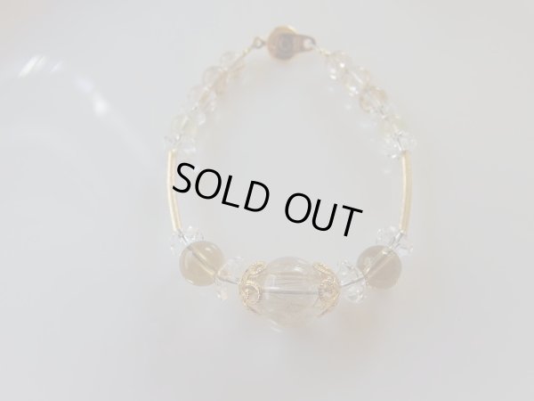 画像16: ルチルクォーツ＆シトリン＆ヘリオドールブレスレット　２月１６日までの特価となります