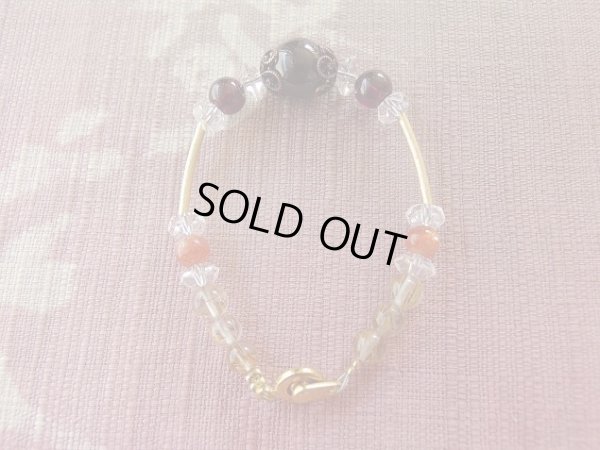 画像20: スターガーネット＆ロードライトガーネット＆サンストーン＆ルチルクォーツブレスレット　２月17日までの特価となります