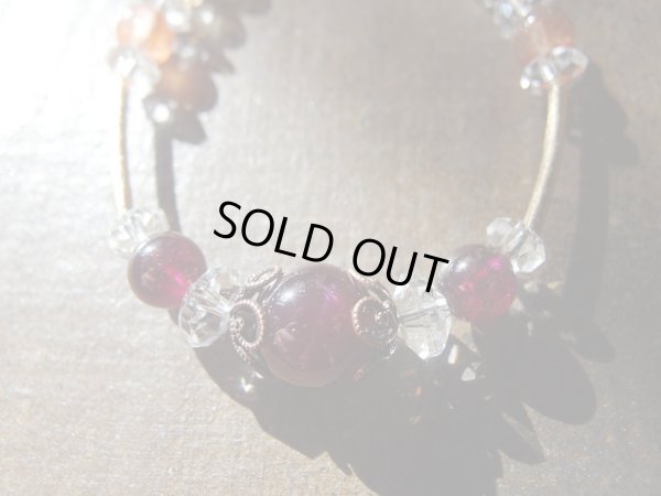 画像5: スターガーネット＆ロードナイトガーネット＆サンストーン＆オレンジルチルクォーツ＆オレンジ水晶特製ブレスレット　