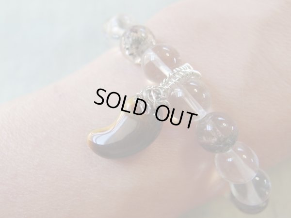 画像12: 「菩薩」　美しい翡翠と　タイガーアイ勾玉　ヘマタイトルチルクォーツ　ガーデン水晶　ガネーシュヒマール産ヒマラヤ水晶の編