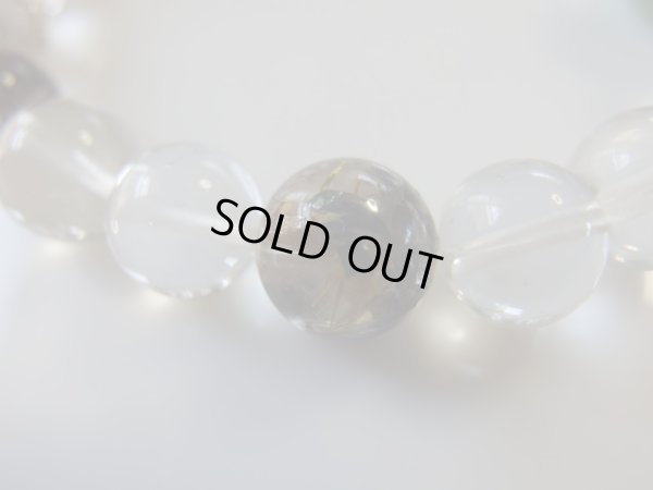 画像14: 「菩薩」　美しい翡翠と　タイガーアイ勾玉　ヘマタイトルチルクォーツ　ガーデン水晶　ガネーシュヒマール産ヒマラヤ水晶の編