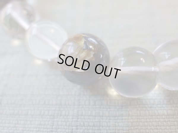 画像20: 「菩薩」　美しい翡翠と　タイガーアイ勾玉　ヘマタイトルチルクォーツ　ガーデン水晶　ガネーシュヒマール産ヒマラヤ水晶の編