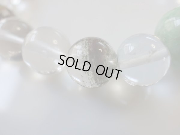 画像19: 「菩薩」　美しい翡翠と　タイガーアイ勾玉　ヘマタイトルチルクォーツ　ガーデン水晶　ガネーシュヒマール産ヒマラヤ水晶の編