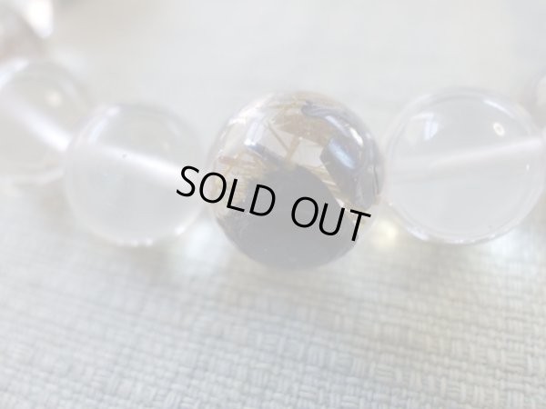 画像15: 「菩薩」　美しい翡翠と　タイガーアイ勾玉　ヘマタイトルチルクォーツ　ガーデン水晶　ガネーシュヒマール産ヒマラヤ水晶の編