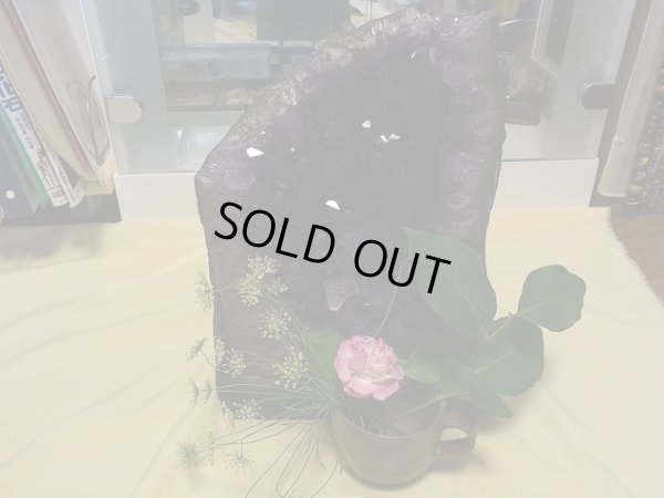 画像10: アメジストクラスター　（ドーム一部土台部）　その場でgetできる１．５万円分特典付き