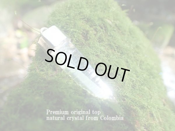 画像1: Premium natural crystal from Colombia オリジナルトップ