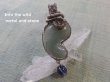 画像1: INTO THE WILD  Jadeite＆Kyanite　Metal ＆　Stone　オリジナルペンダントトップ