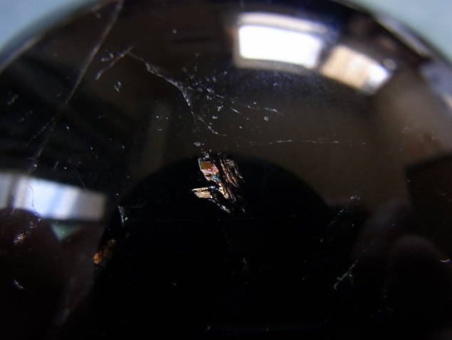画像: 秘蔵の天然モリオン　驚異の105ミリ強玉　（台付）
