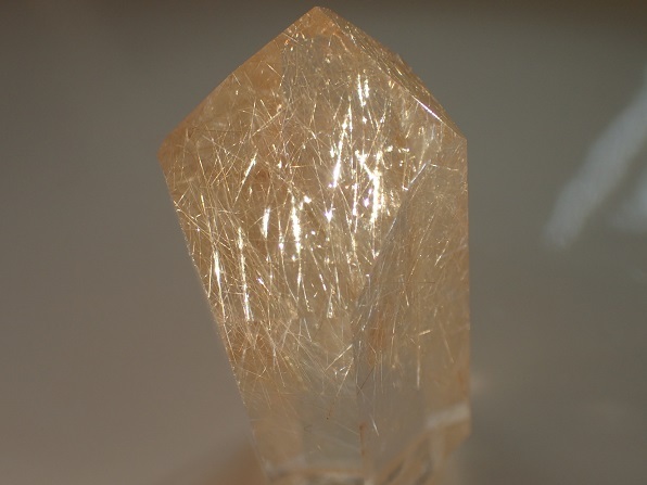 画像1: 特選　煌めき　光輝く　美しいルチル　天然結晶磨き石　