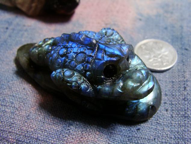 画像: 　青の閃光　極上ラブラド　銭蛙